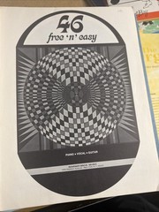 1970’s Classic Hits Songbook 46 Free &lsquo;n&rsquo; Easy Piano Vocal Guitar Very Good Cond