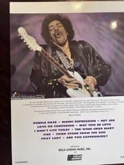 Jimi Hendrix Are You Experienced Guitar Bass Drum Transcription Book