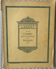 Vintage Schirmer’s Library Vol. 146 Czerny & Vol. 316 Duvernoy – 1893 & 95