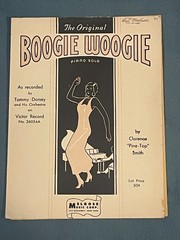Original Boogie Woogie Piano Solo Sheet Music 1939 Clarence Pine-Top Smith NICE