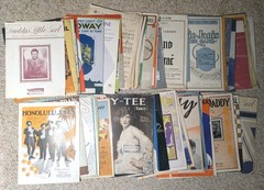 Vintage 1940&rsquo;s-1960&rsquo;s Variety Sheet Music Lot Of 550+