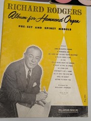 x3 LOT Hammond Chord Organ Sheet Music Books Forty Fabulous Hits Folio Album