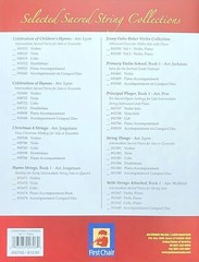 Christmas 4 Strings Vol 1 Piano Accompaniment – Holiday String Book