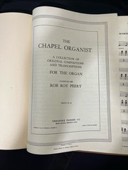 The Chapel Organist Rob Roy Peery Church Service Organ Music Vtg 1934 Presser