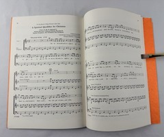 Christmas Spiritual Collection David S Walker 1973 Concordia Choral Music Book