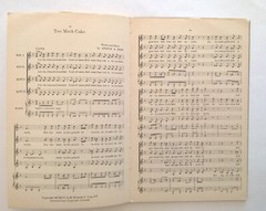 Witmark Choruses No. 6 Vol. 1 Female Four-Part Songs 1926 Sheet Music Songbook
