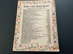 MEXICAN FIESTA ~Best Loved Songs English & Spanish Lyrics – 56 Pages – c.1938
