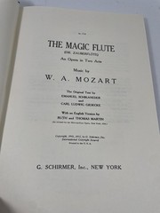 Collectible, Vintage Set of Three Vocal Score G. Schirmer Hardcover Books