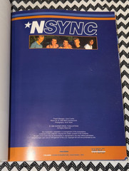 *NSYNC Piano Vocal Chords Sheet Music Book Pre-Owned (EUC) 1998 FAST SHIP