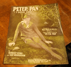 Peter Pan (I Love You) ~ « Peter Pan » ~ 1924 SBC Sheet Music