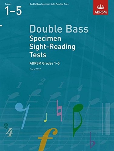 Double Bass Specimen Sight-Reading Tests, ABRSM… by Divers Auteurs Sheet music