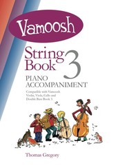 Piano Accompaniment Vamoosh String Book 3 Kids Violin Viola Cello Sheet Music