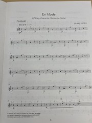 Mel Bay En Mode 22 Easy Character Pieces for Guitar Book (Stanley Yates Series)