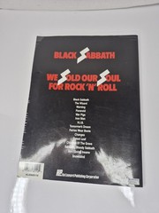 BLACK SABBATH WE SOLD OUR SOUL FOR ROCK &lsquo;N&rsquo; ROLL GUITAR TAB TABLATURE SONG BOOK