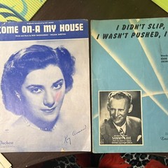 Lot of 9 Vintage Piano Sheet Music from 1950&rsquo;s & 1960&rsquo;s Variety Of Conditions