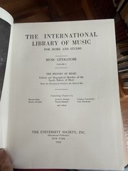 The International Library Of Music (1963) The University Society – Lot Of 15 Vol