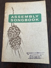 Lot Of 5 “Assembly Songbook“ 1959 By Broadman Press