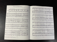 SUPER RARE THE BEATLES « ROCK AND ROLL MUSIC  » SHEET MUSIC GERMAN-3504