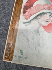 All Over Nothing At All Sheet Music M. Witmark & Sons 1922