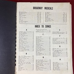 Vintage Volume Three Over 500 of the Latest Show Tunes Sheet Music Piano
