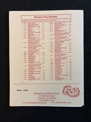 Sacred Brass Trio Sheet Music Lot 3 Complete Sets Church Ensemble Music