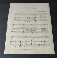 N. LOUISE WRIGHT SONGS. 1918 WILLIS MUSIC CO. SHEET MUSIC OP.43