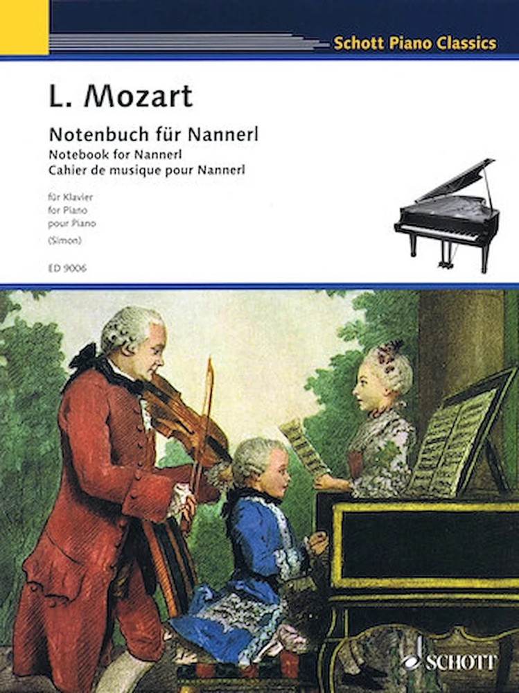 Notebook for Nannerl