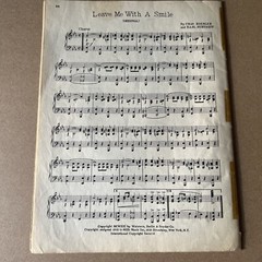 BOOGIE WOOGIE With FATS WALLER Songbook 1941 9 songs 32 pages sheet music book