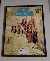 Alice Cooper Vocal Piano Guitar Sheet Music Songbook 1972