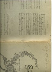Antique 1912 Carrie Jacobs-Bond Sheet Music « Seven Songs » Art Noveau Chicago
