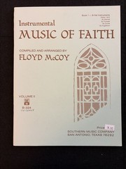 Floyd McCoy Music of Faith Vol II Sacred Instrumental Ensemble Sheet Music