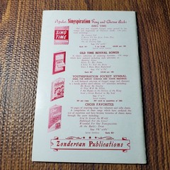 Handy Hymnal Vocal Selections by Al Smith Zondervan 1945