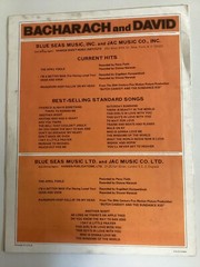Raindrops Keep Fallin&rsquo; On My Head – 1969 Piano Vocal Sheet Music – Movie Tie-In