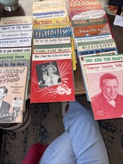 Lot Of 29 Assorted Vintage Sheet Music & Books, Favorite Songs Country Hits