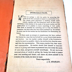Rudiments of Music and Graded Exercises (Sheet Music) by J. H. Stanley, Carter