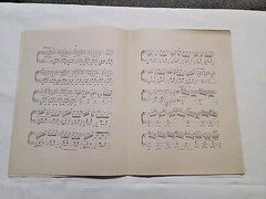Rare Antique Sheet Music « Perfumes Of Italy » Melody Of J. Leybach 1800&rsquo;s
