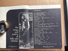 1969 folk songbook &lsquo;The Songs and Poetry of Billy Edd Wheeler&rsquo;
