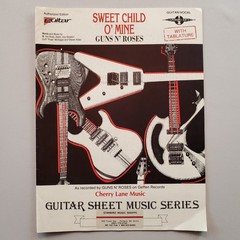 Sweet Child O&rsquo; Mine Guns N&rsquo; Roses 1988 Sheet Music Guitar Vocal Cherry Lane Tabs