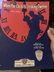 N 3-pack 9×12 Vintage sheet music