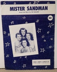 Mr. Sandman – Pat Ballard – Sheet Music 1954