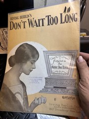 P 9×12 4-pack Sheet Music By IRVING BERLIN
