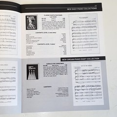 Vintage 1991-92 Sacred Keyboard Catalog for Organ and Piano Sheet Music
