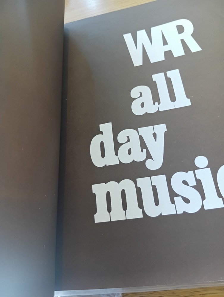 Wow WAR All Day, Slippin, Now SuperRARE VG+ Songbook Gordon Photos c. 1970 🌿✨❤️