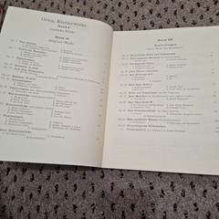 Edition Peters Grieg Piano Works Vol. 1, 2 And 3