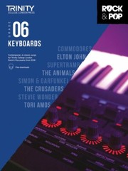 Trinity Rock & Pop 2018 Keyboards Grade 6 Piano Book and Media 000288861
