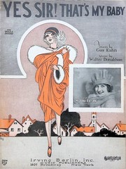 Yes Sir That&rsquo;s My Baby Sheet Music Maxine Brown Walter Donaldson Gus Kahn 1925