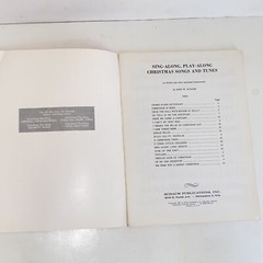 Vintage 1959 Sing Along Play Along Christmas Songs and Tunes Sheet Music Book