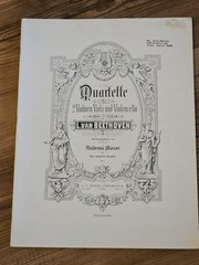 Beethoven Quartette Violincello C.F.Peters