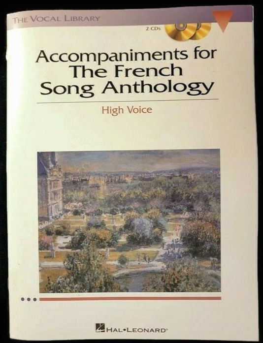 Accompaniments for The French Song Anthology-High Voice 2 CD&rsquo;s-The Vocal Library