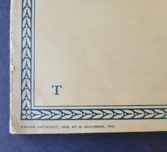 1939 Vintage WALTER MACFARREN – Scale & Arpeggio Manual For The Piano – Rare